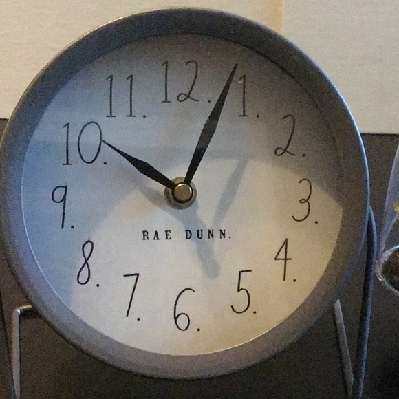 Rae Dunn desk clock - Picture 2 of 4